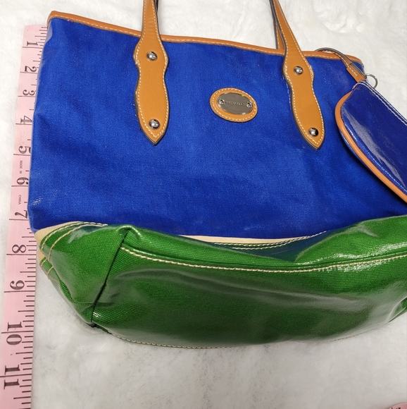 FRANCO SARTO PU LEATHER TOTE BAG WITH POCHETTE - Picture 7 of 14